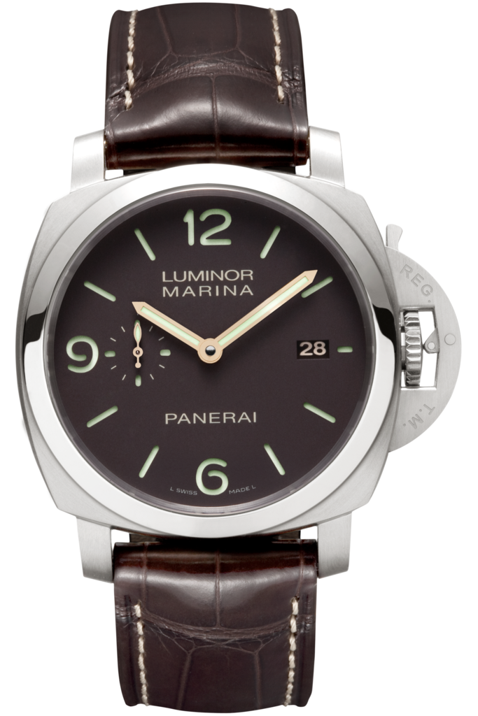 panerai-luminor-1950-fake-brown-dials-2