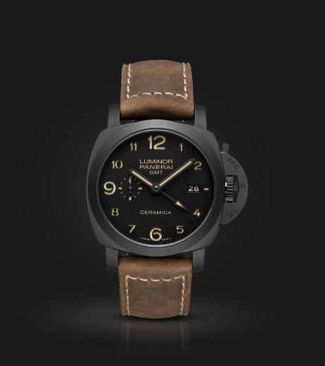 Two Panerai Luminor 1950 Replica Watches UK With Brown Calf Straps As Reviewed