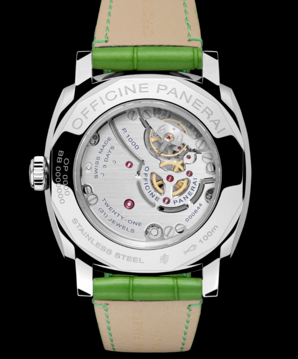 Panerai-Radiomir-1940-Green-Leather-Straps-Fake