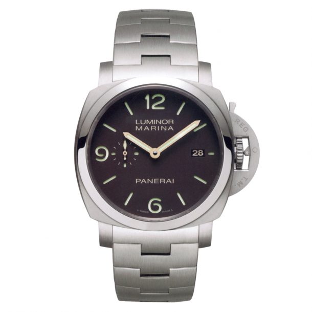 Panerai Luminor 1950 PAM00352 Replica Swiss Watches UK With Brown Dials Of Good Quality