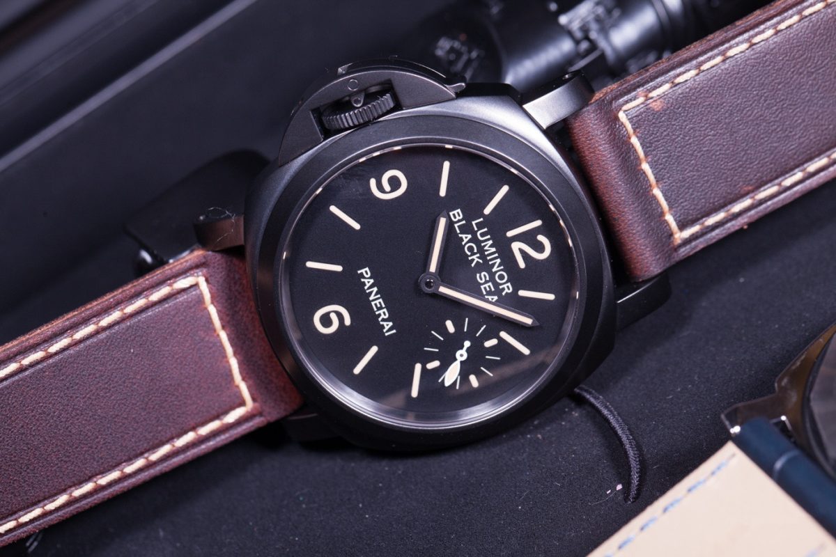 Do You Remember UK Panerai Luminor PAM00786PVD Replica Watches With Brown Leather Straps ?