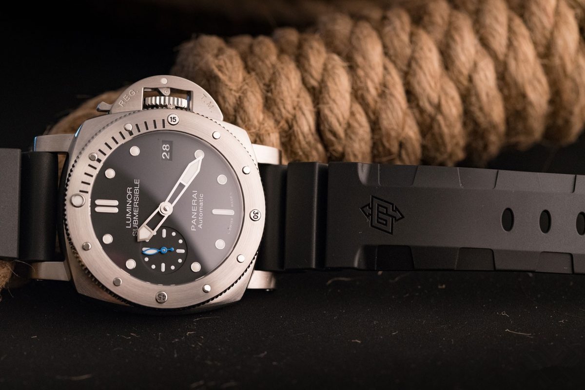High-quality UK Panerai Luminor Submersible 1950 PAM00682 Replica Watches With Steel Cases