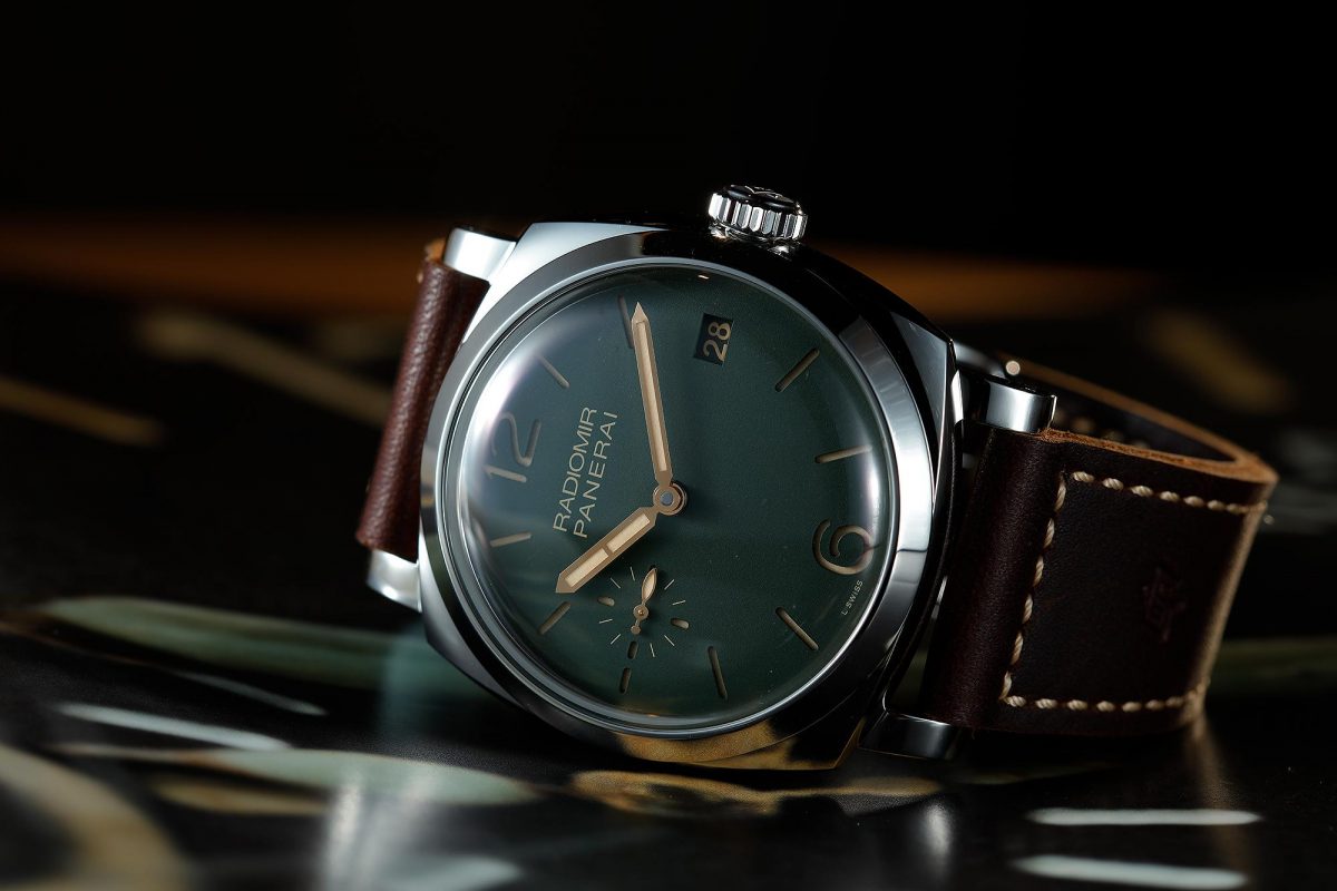 Noble Representative: 47MM Oversize Panerai Radiomir 1940 Replica Watches UK With Green Dials