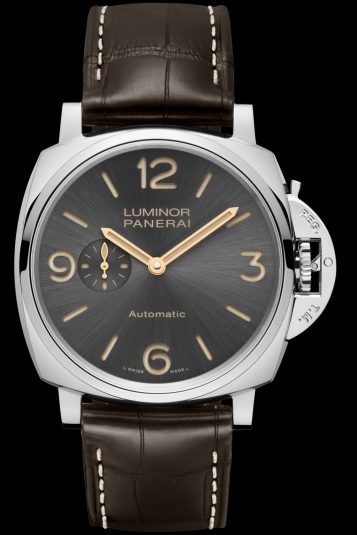 A Gentlemen’s Choice: Panerai Luminor Due PAM00739 Fake Watches UK With Anthracite-Colored Dials