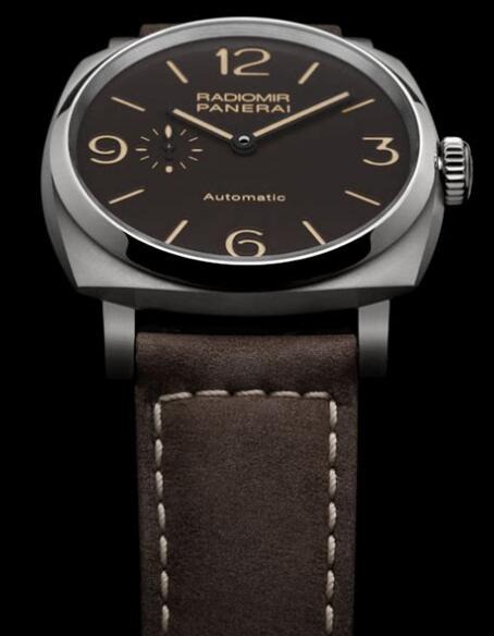 UK Panerai Radiomir 1940 PAM00619 Replica Watches With 45MM Frosted Titanium Cases