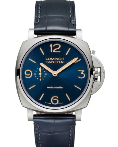 45MM Titanium Cases Panerai Luminor Due UK Watches Replica Of Great Discounts