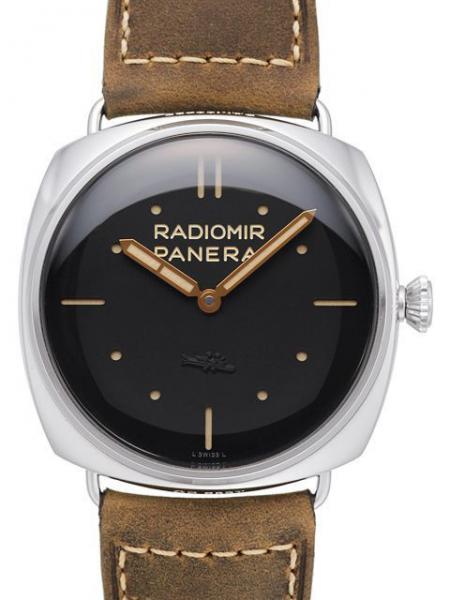 The Simplest Black Dials For 47MM Panerai Radiomir Knockoff UK Watches