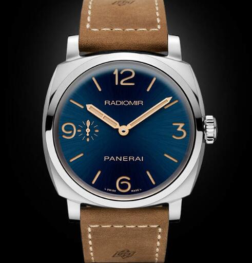 Noble Panerai Radiomir 1940 Replica Watches UK With Brown Leather Straps For Hot Sale