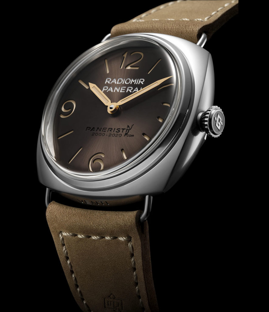 Review On UK Fake Panerai Radiomir Venti 20TH Anniversary Special Edition With Retro Style