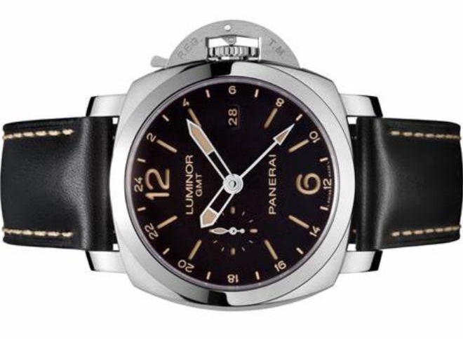 Practical Fake Panerai Luminor 1950 PAM00531 Watch UK With GMT Function