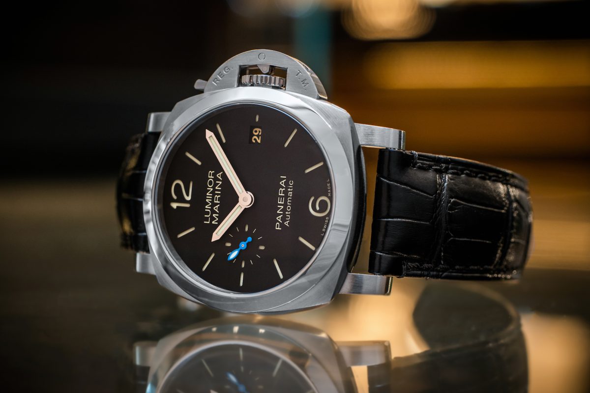 The UK Luxury Fake Panerai Luminor Marina Quaranta Collection Proves Bigger Isn’t Always Better