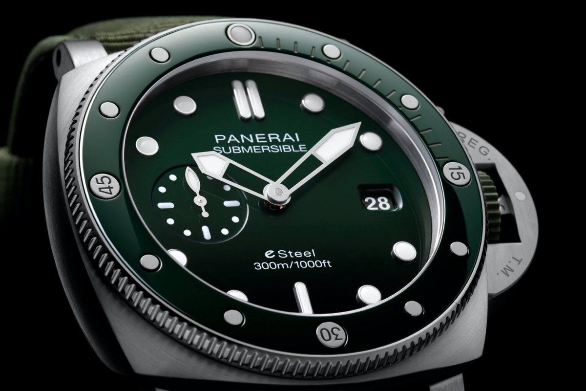 Introducing The UK 1:1 Replica Panerai Submersible QuarantaQuattro eSteel Underscores Panerai’s Commitment To Sustainability