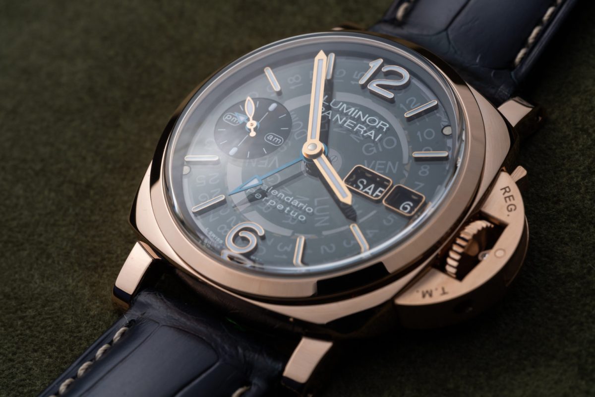 A Rhapsody in Gold: The UK Perfect Replica Panerai Luminor Goldtech Calendario Perpetuo