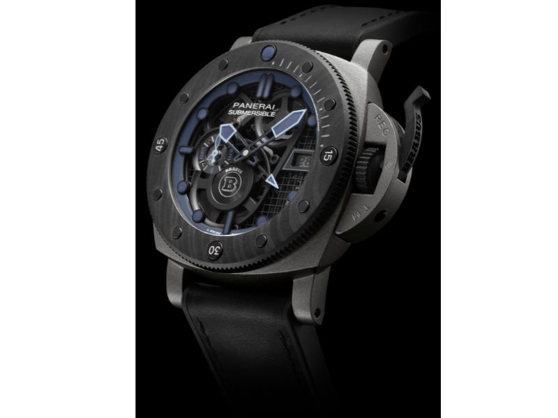 UK Best Replica Panerai Submersible S BRABUS Blue Shadow Edition Showcased