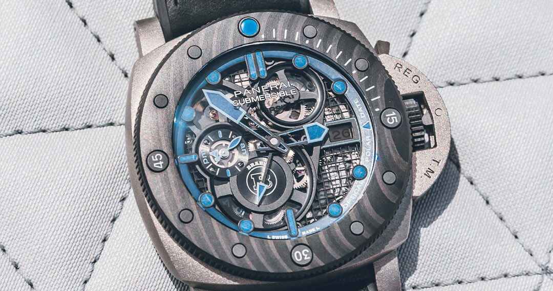 UK Swiss Replica Panerai x BRABUS Release Its Second Collaboration Watch, The Submersible S BRABUS Blue Shadow Edition